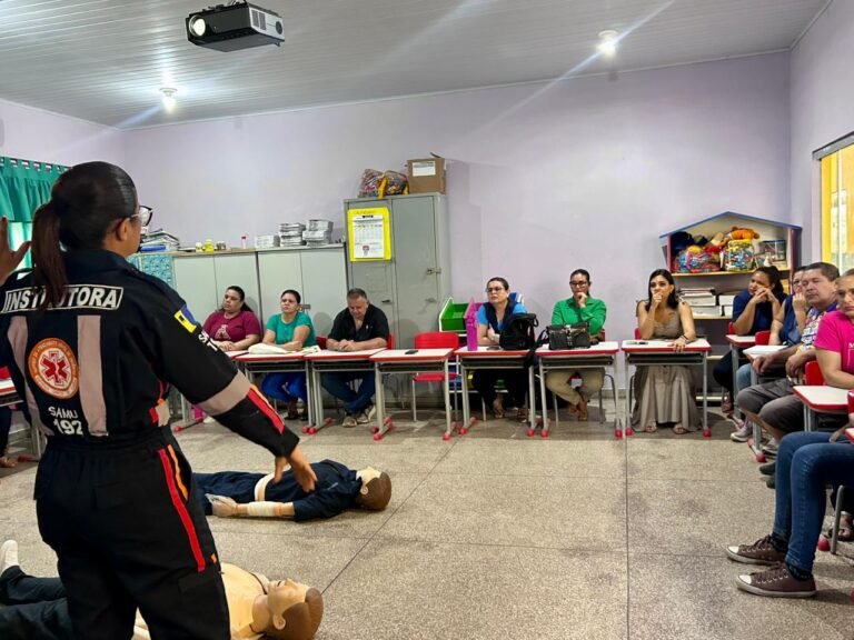 Projeto Samuzinho orienta profissionais sobre primeiros socorros nas escolas