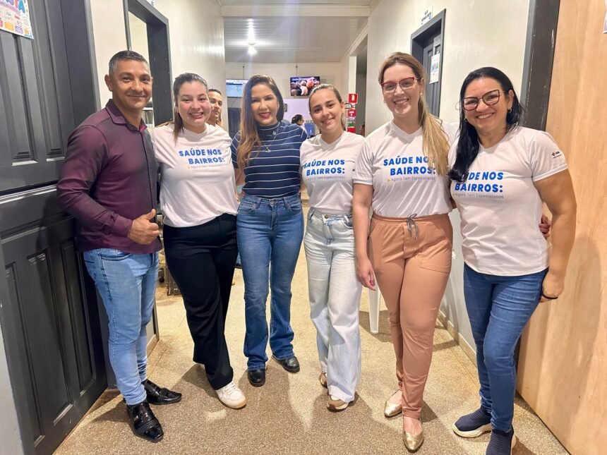 Cristiane Lopes leva saúde especializada ao distrito do Bom Futuro e amplia atendimentos em Ariquemes