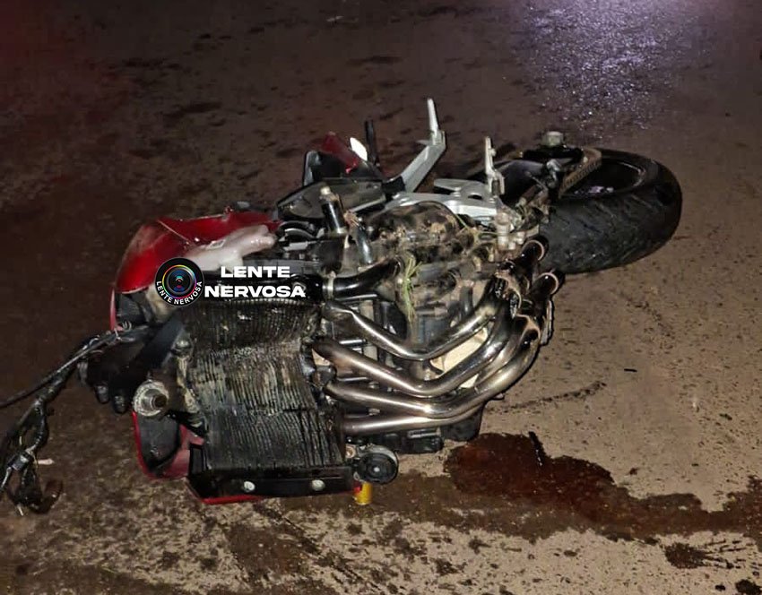 Empresário morre em acidente que arrancou roda de moto próximo ao Clube da OAB - VEJA FOTOS