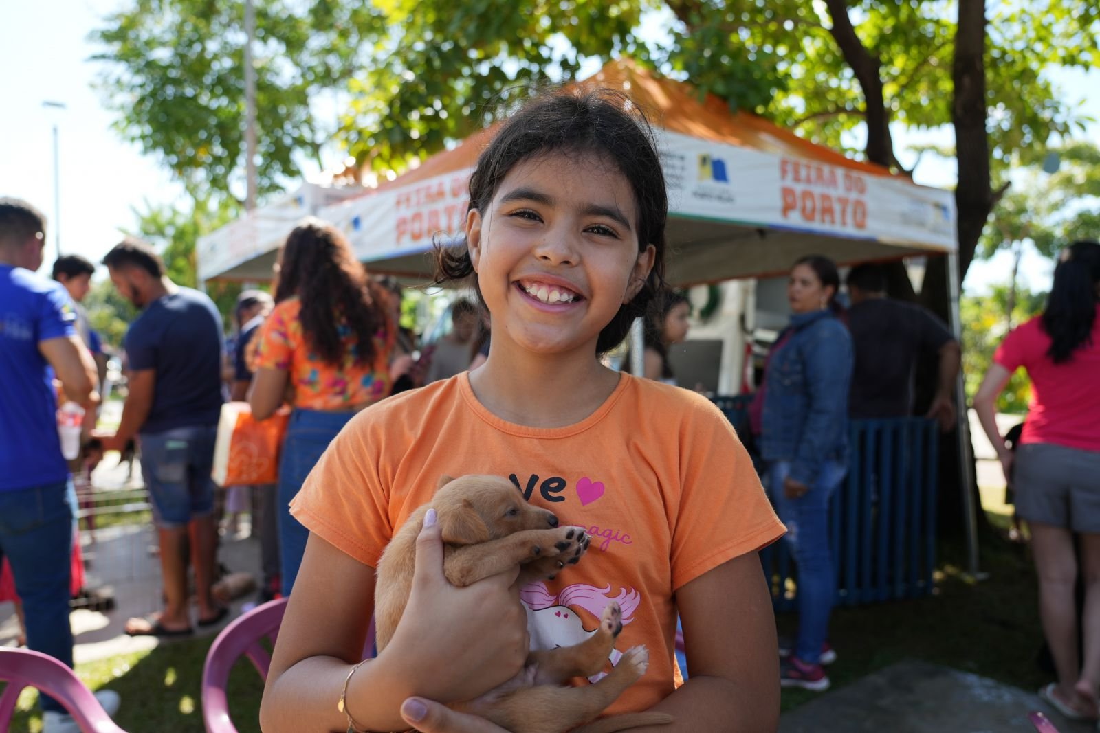 Feira de adoção garante novos lares para cães e gatos em Porto Velho