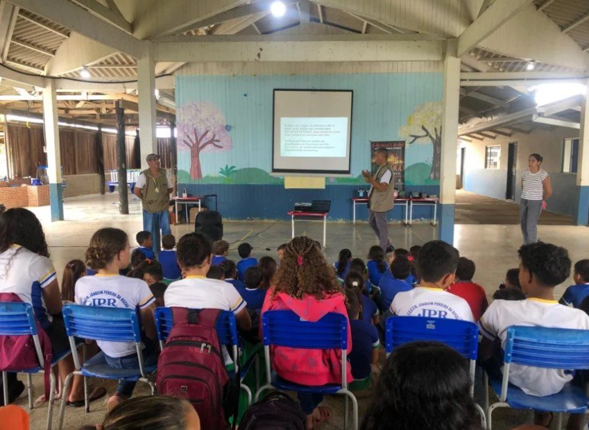 Ação do governo de RO leva educação ambiental para comunidades de Machadinho d’Oeste e Vale do Anari 1 Ação do governo de RO leva educação ambiental para comunidades de Machadinho d’Oeste e Vale do Anari