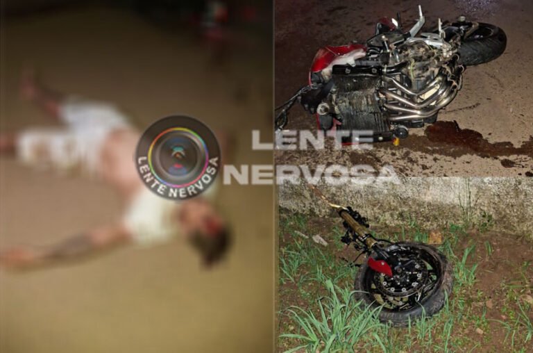 Empresário morre em acidente que arrancou roda de moto próximo ao Clube da OAB – VEJA FOTOS