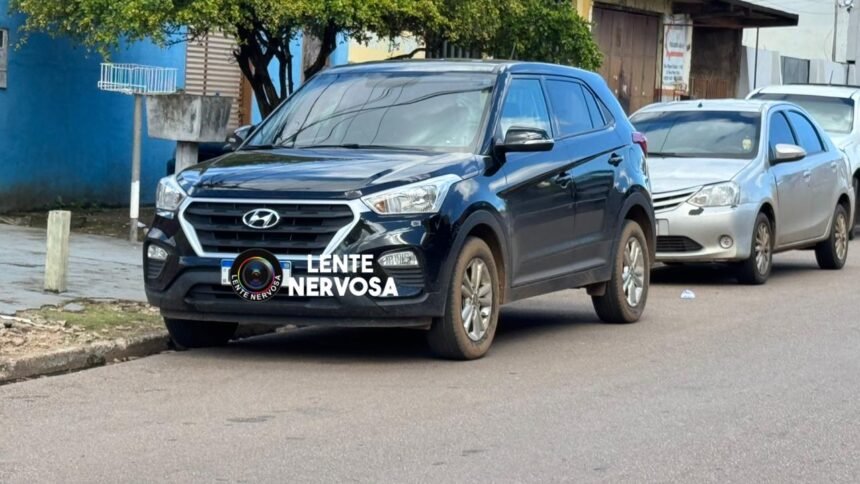 Mulher é presa com veículo furtado e com sinais adulterados na zona leste de Porto Velho