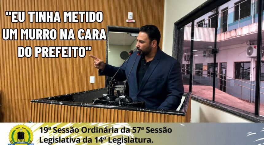 Vereador Marcos Combate causa polêmica ao sugerir agressão contra prefeito durante sessão na Câmara de Porto Velho - VEJA O VÍDEO