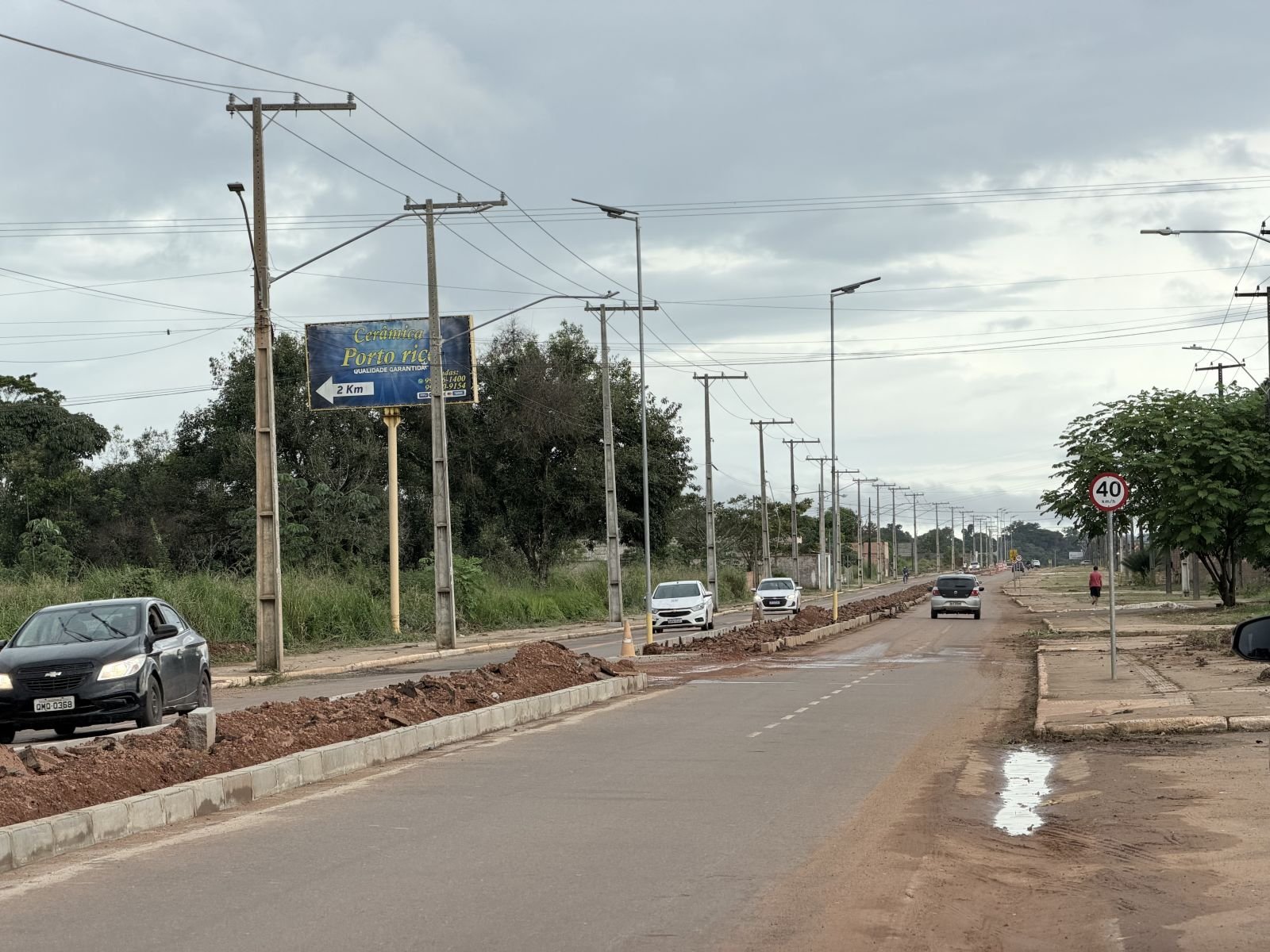 Iluminação moderna reduz furtos de fios