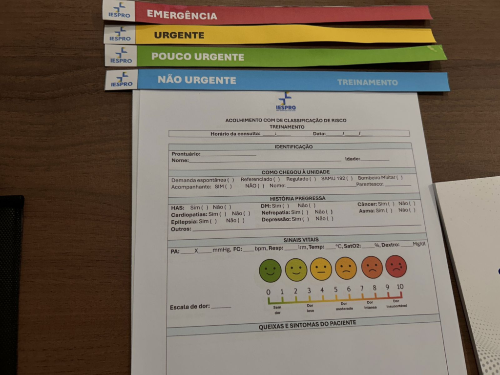 Profissionais de saúde são treinados em Classificação de Risco