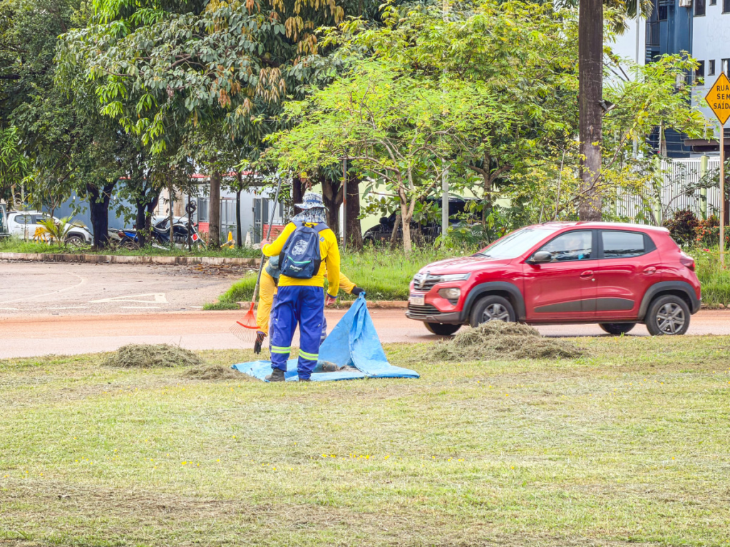 Limpeza urbana avança em três avenidas da capital