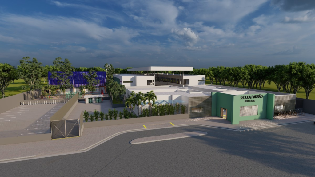 Bairro Novo ganhará escola com 20 salas de aula