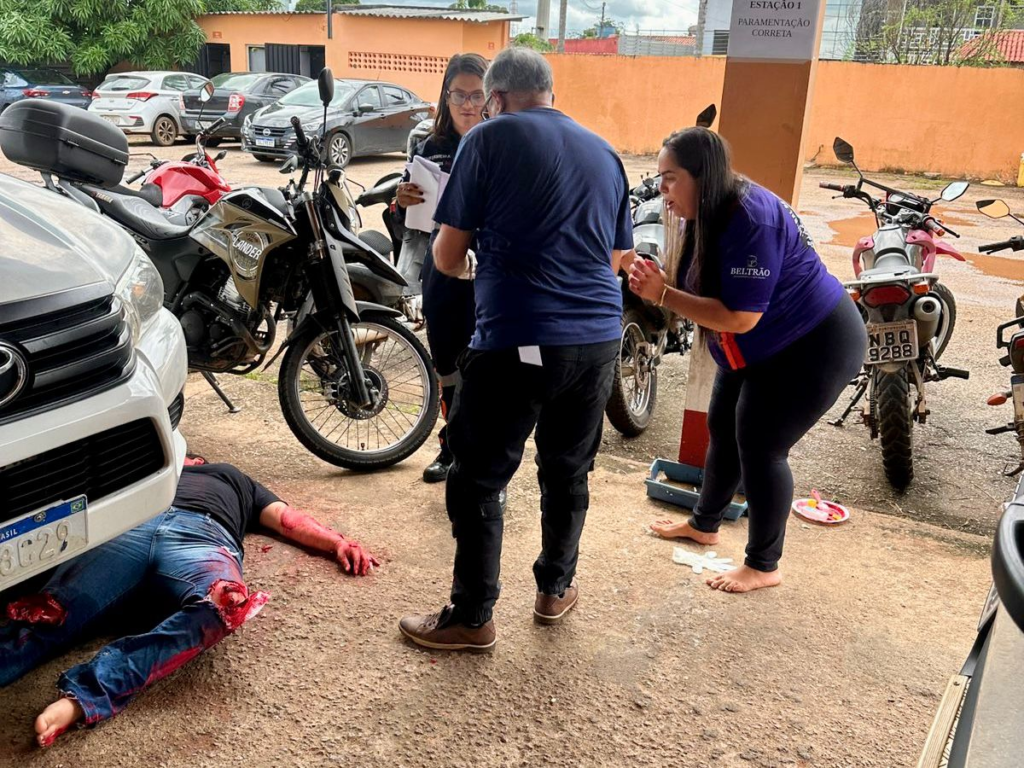 Treinamento em biossegurança capacita profissionais do Samu
