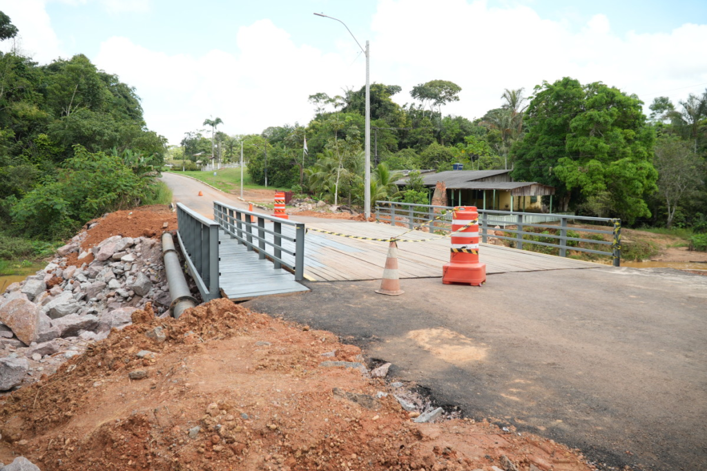 Obra da ponte Bate Estaca entra na reta final com serviços de acabamento 2 Obra da ponte Bate Estaca entra na reta final com serviços de acabamento
