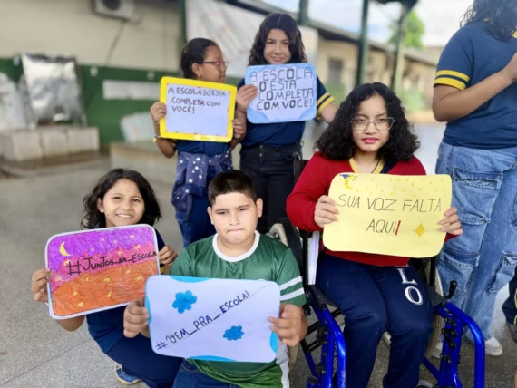 Mobilização estadual reforça permanência escolar durante o Dia “D” da Busca Ativa Escolar em Rondônia