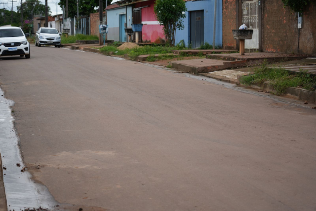 Sonho antigo vira realidade com chegada do asfalto 3 Sonho antigo vira realidade com chegada do asfalto