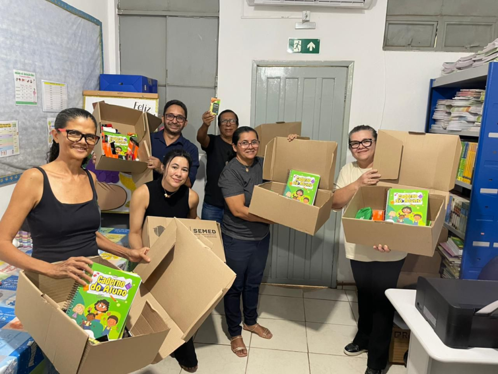 Prefeitura de Porto Velho conclui entrega de kits escolares em todas as escolas da rede municipal