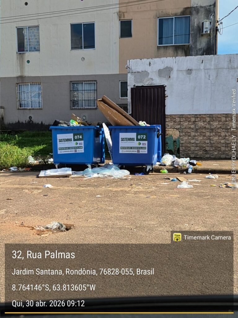 Sistemma promete normalização até dia 26, mas coleta ainda falha no dia 30 em Porto Velho