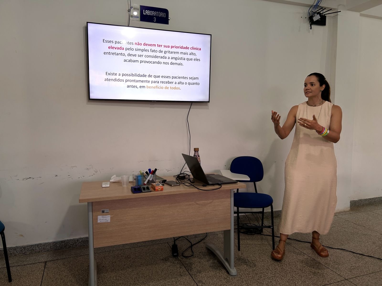 Profissionais de saúde são treinados em Classificação de Risco