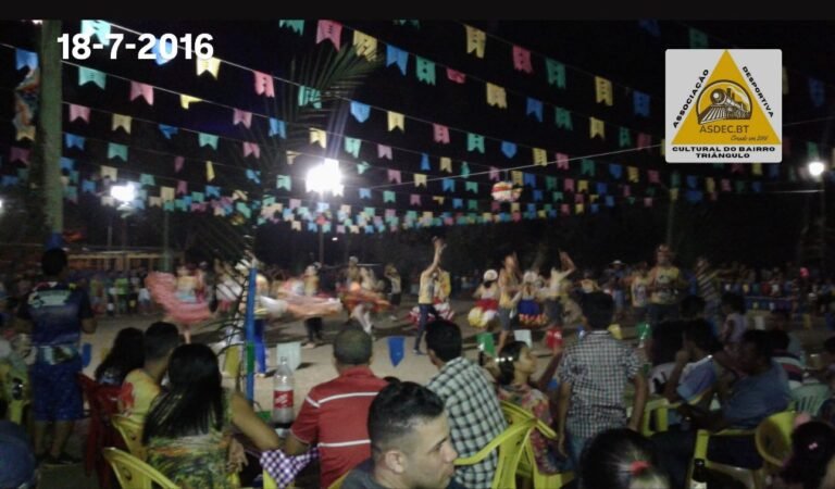Cultura, tradição e união marcaram a grande festa junina promovida pela Associação Desportiva Cultural do bairro Triângulo