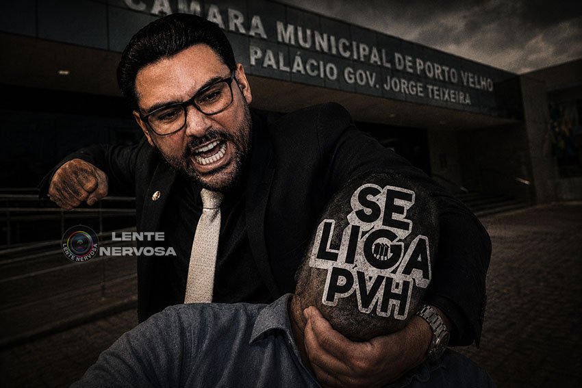 Vereador é acusado de agredir jornalista com socos dentro de gabinete na Câmara Municipal de Porto Velho
