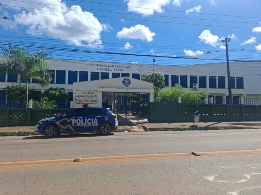 Conflito entre estudantes teve rápida atuação da PM e aulas seguiram normalmente
