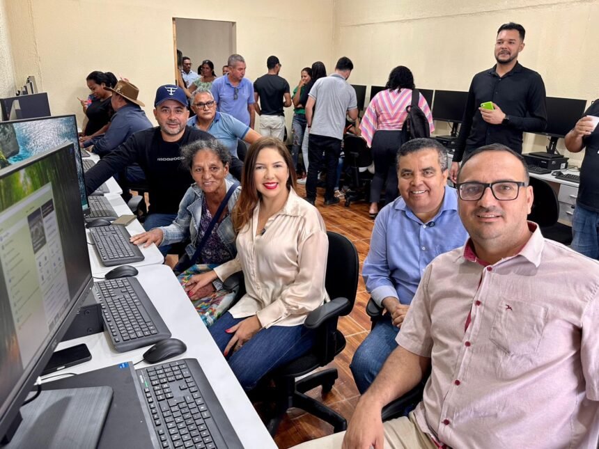 Inédito: deputada federal Cristiane Lopes entrega Centro de Capacitação Tecnológica em Candeias do Jamari (RO)