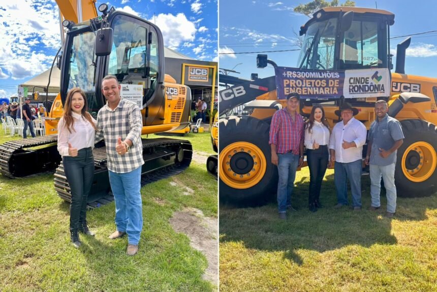 Cristiane Lopes fortalece municípios com entrega histórica de maquinário na Rondônia Rural Show 2026