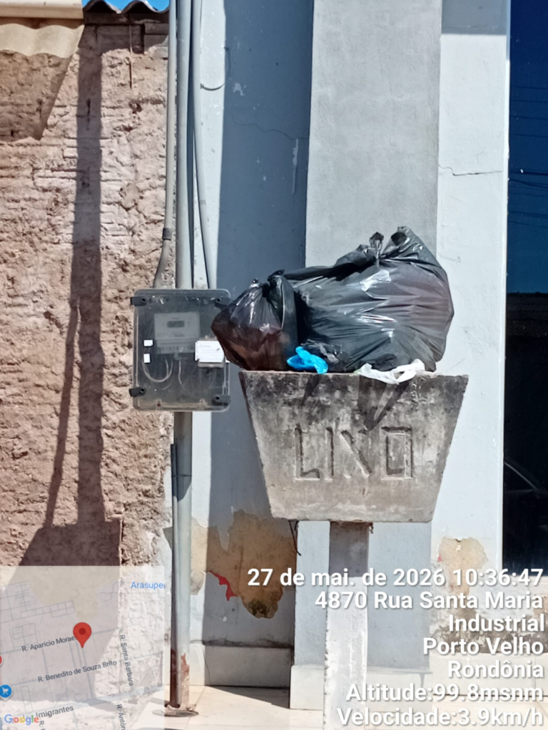 Mesmo após mudanças nas rotas, coleta volta a falhar no Costa e Silva e outros bairros de Porto Velho