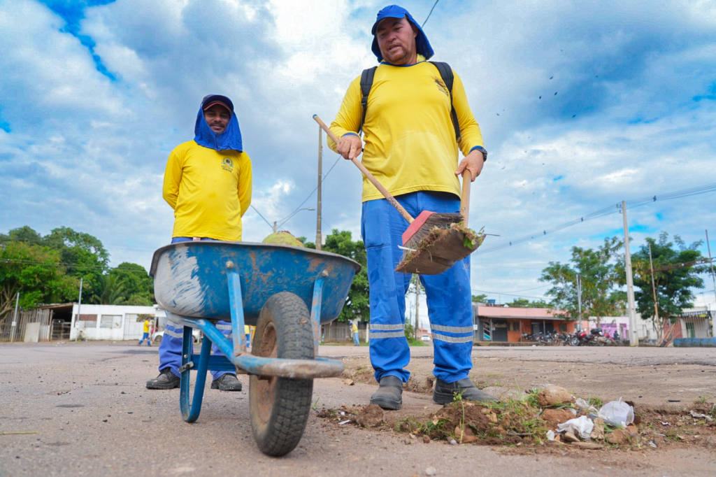 Cidade Limpa mantém presença constante no bairro Nacional com ações de limpeza