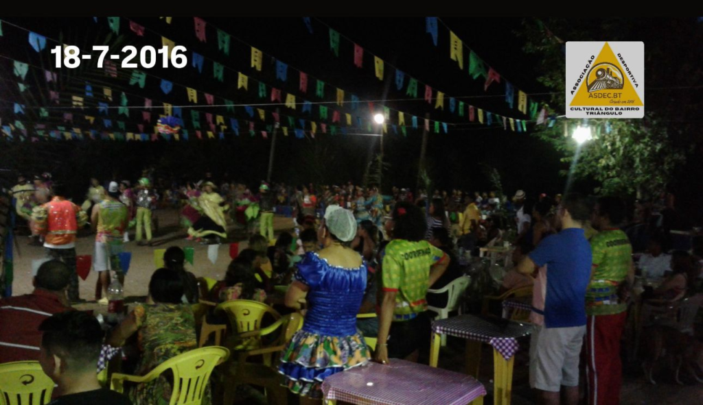 Cultura, tradição e união marcaram a grande festa junina promovida pela Associação Desportiva Cultural do bairro Triângulo