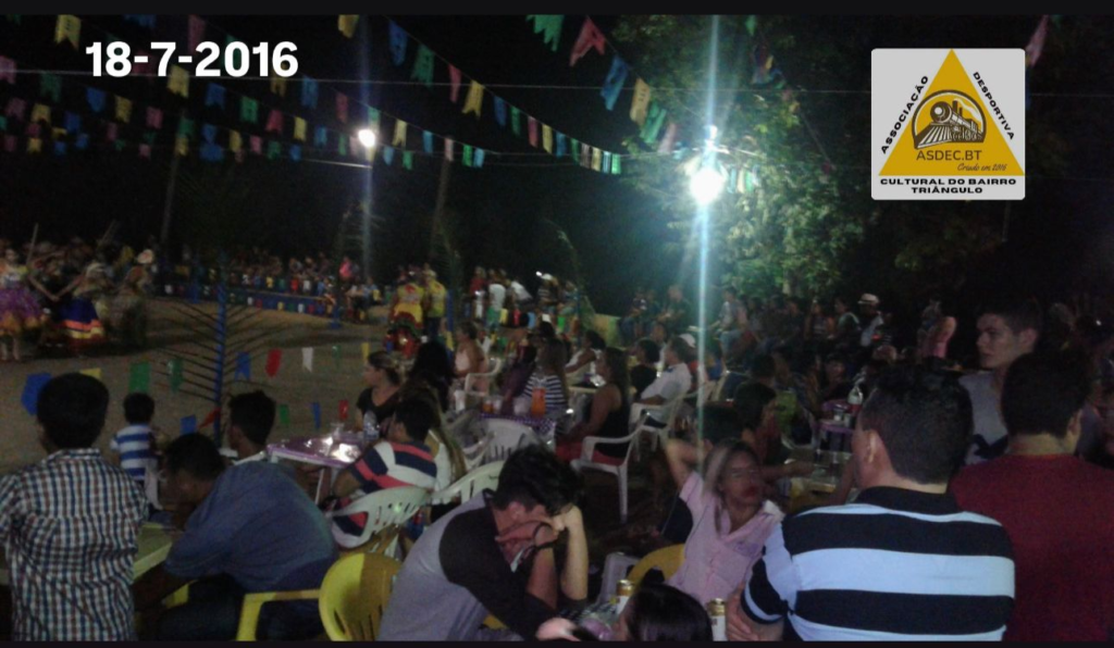 Cultura, tradição e união marcaram a grande festa junina promovida pela Associação Desportiva Cultural do bairro Triângulo