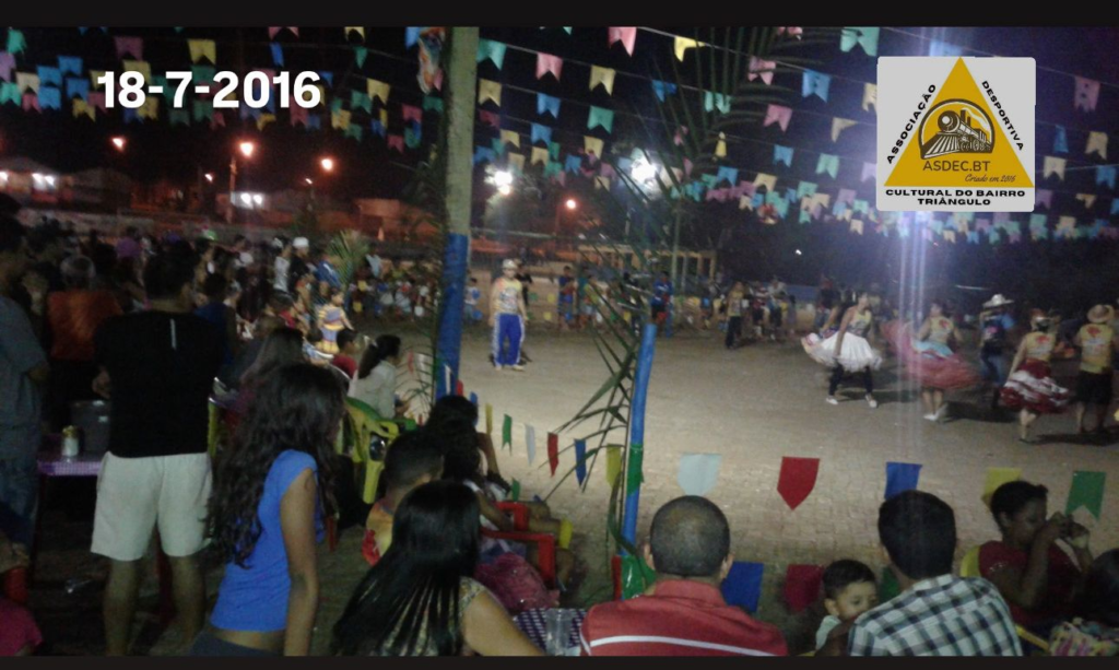 Cultura, tradição e união marcaram a grande festa junina promovida pela Associação Desportiva Cultural do bairro Triângulo