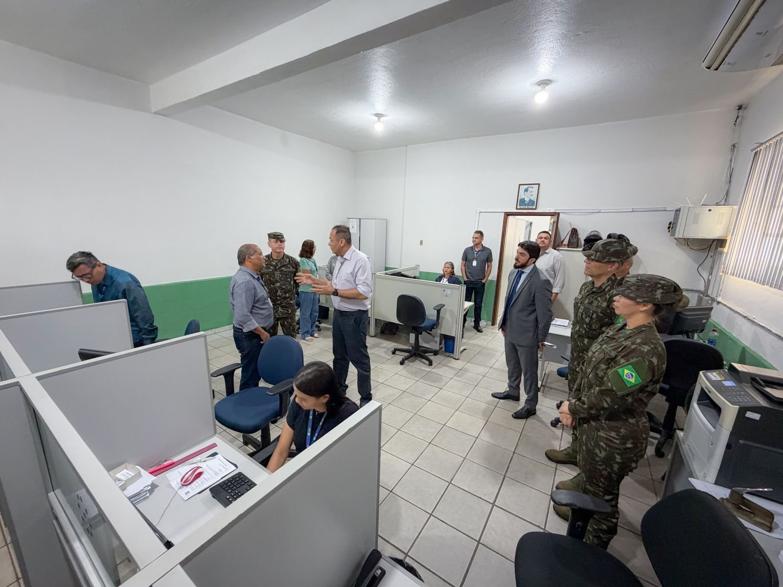Junta Militar de Porto Velho recebe visita do Comando da 12ª Região 1 Junta Militar de Porto Velho recebe visita do Comando da 12ª Região