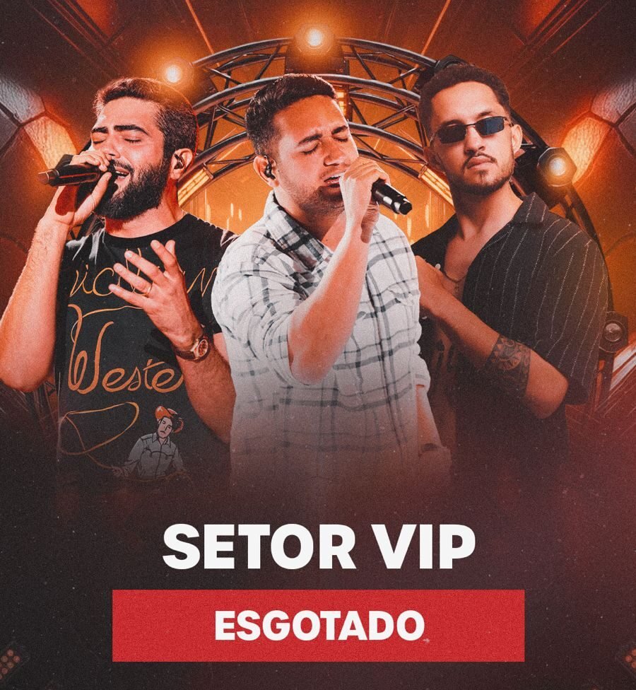 Henrique & Juliano e Grelo em Porto Velho: setor VIP esgota e ingressos seguem acabando rápido