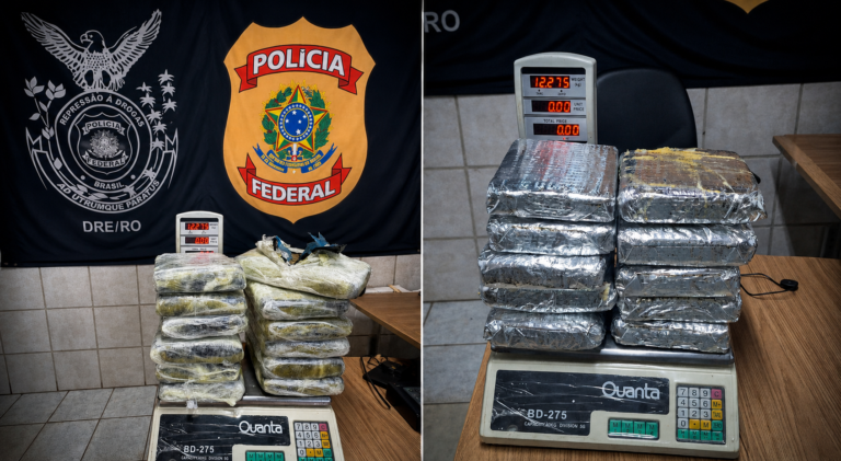 Polícia Federal apreende mais de 26 quilos de drogas no aeroporto de Porto Velho