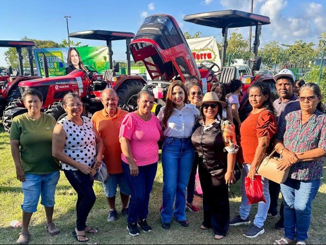 Inédito: Deputada Cristiane Lopes entrega maquinários e tecnologia de ponta com drones agrícolas em Porto Velho