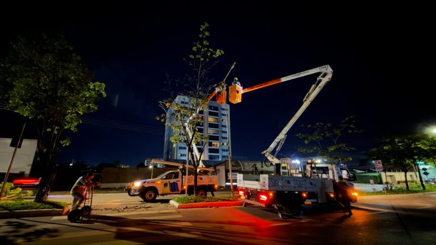 Corujão da Iluminação reforça segurança e melhora visibilidade nas principais avenidas de PVH