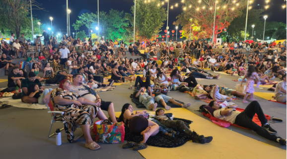Cinema ao ar livre transforma o Dia dos Namorados em noite inesquecível no Parque da Cidade 2 Cinema ao ar livre transforma o Dia dos Namorados em noite inesquecível no Parque da Cidade