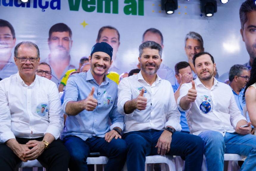 Sete prefeitos do Cone Sul participam de lançamento em Vilhena ao ladodo Dr. Fernando Máximo