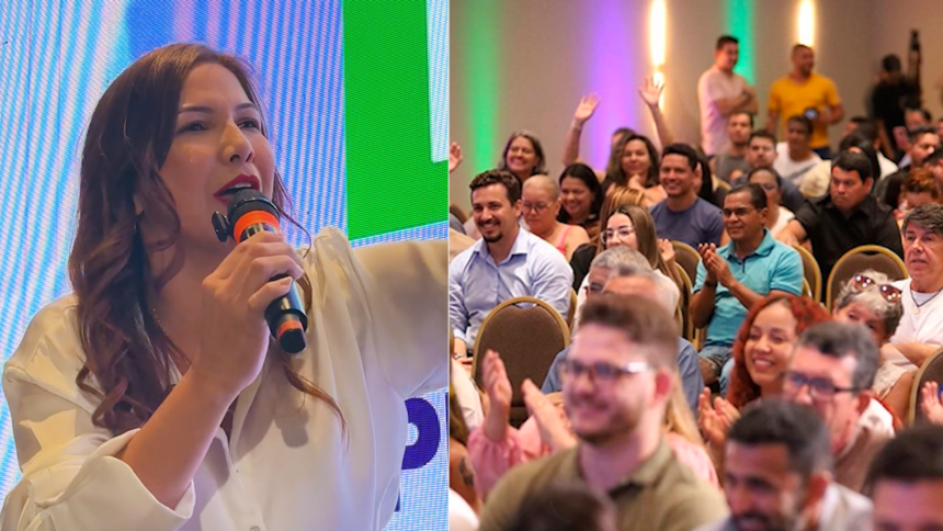 Cristiane Lopes tem nome homologado em convenção do Podemos para disputar a reeleição à Câmara dos Deputados