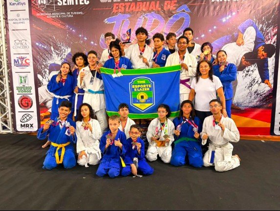 Atletas do Construindo Campeões brilham em competição estadual de judô e levam Porto Velho ao pódio