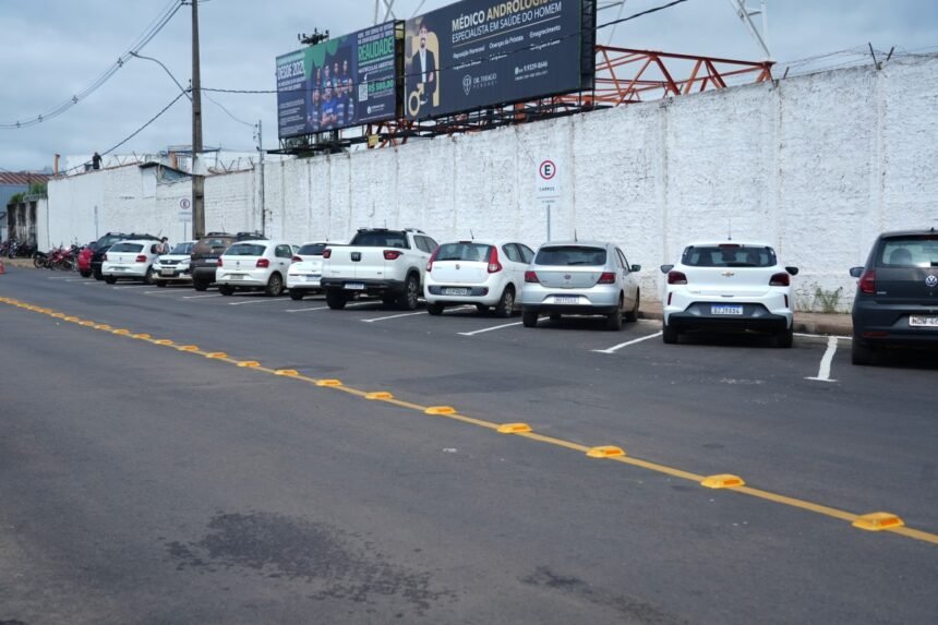 Estacionamento em 45° no Porto Velho Shopping ajuda população a economizar 1 Estacionamento em 45° no Porto Velho Shopping ajuda população a economizar