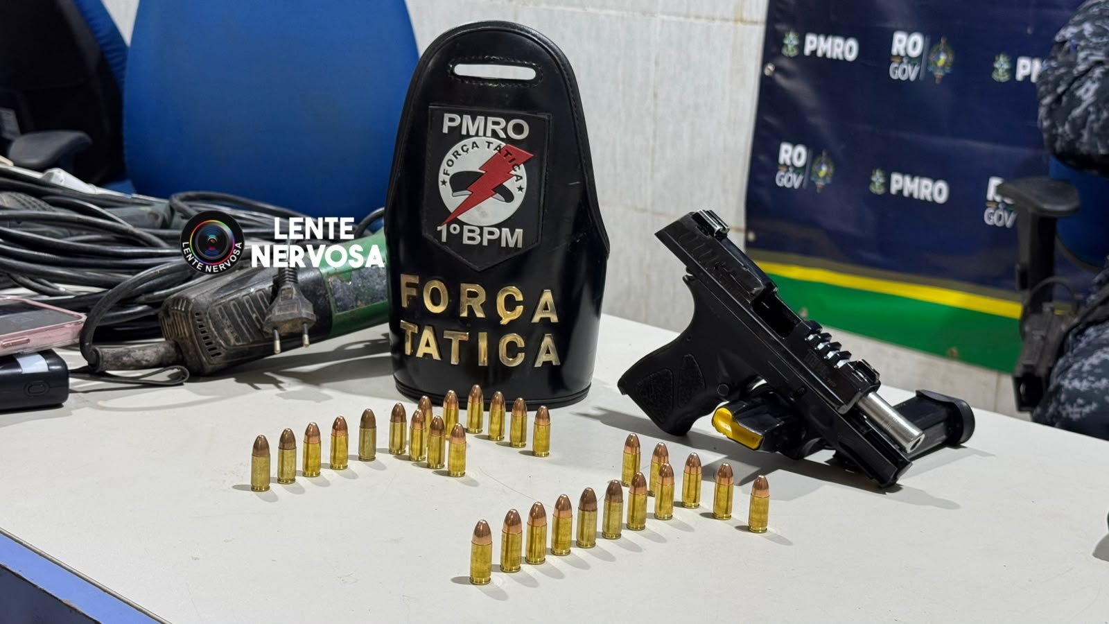 Foragido morre ao ser baleado durante confronto com policiais militares da Força Tática da Polícia Militar 1 Foragido morre ao ser baleado durante confronto com policiais militares da Força Tática da Polícia Militar