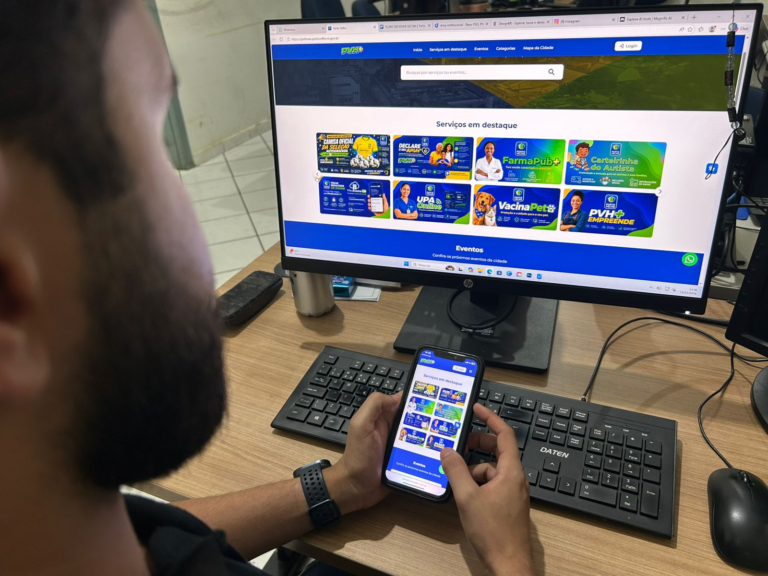 PVH+ amplia acesso a serviços digitais da Semec para moradores de Porto Velho
