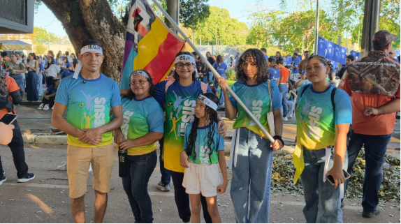 Famílias, jovens e voluntários dão rosto à fé durante a Marcha para Jesus em Porto Velho 2 Famílias, jovens e voluntários dão rosto à fé durante a Marcha para Jesus em Porto Velho