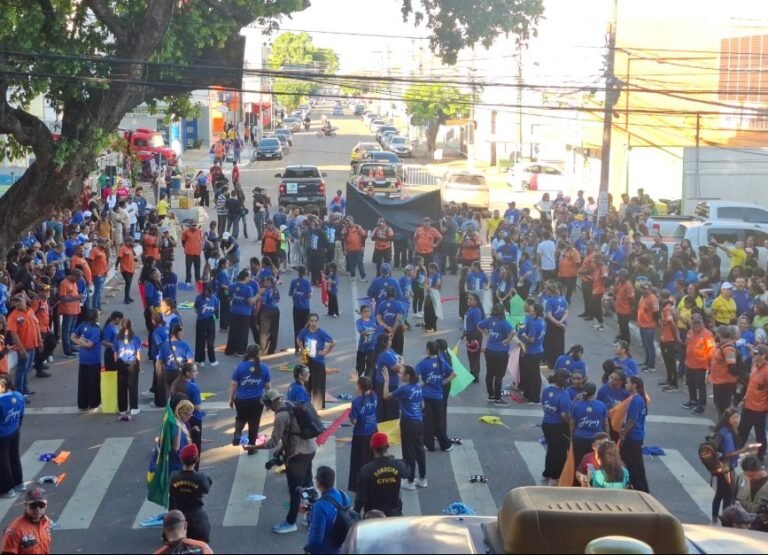 Famílias, jovens e voluntários dão rosto à fé durante a Marcha para Jesus em Porto Velho