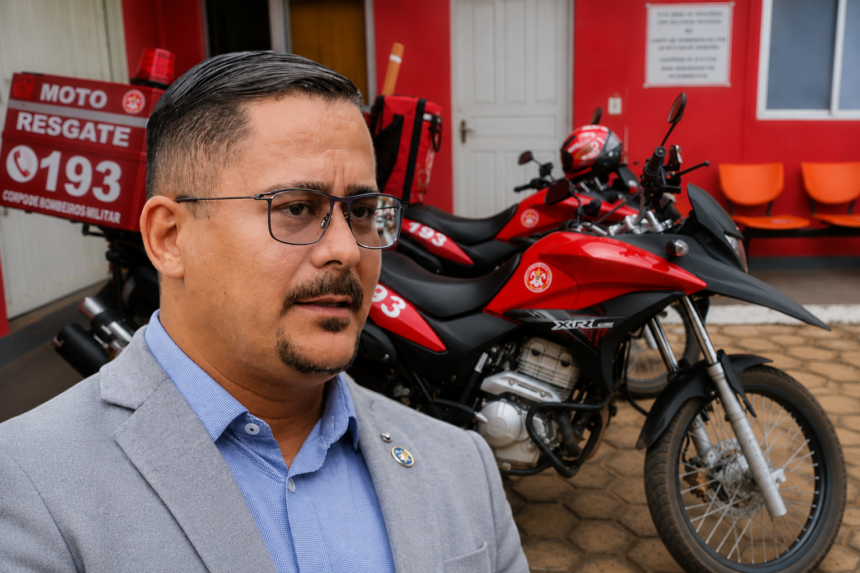 Coronel Vital quer levar à Assembleia proposta para reativar Moto Resgate em Rondônia