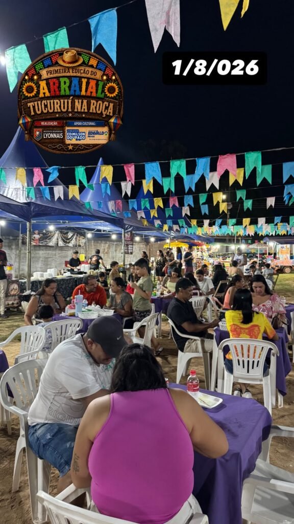 Primeira edição do Arraial do TUCURUÍ NA ROÇA, celebra cultura, tradição e desenvolvimento comunitário no bairro Caladinho 9 Primeira edição do Arraial do TUCURUÍ NA ROÇA, celebra cultura, tradição e desenvolvimento comunitário no bairro Caladinho