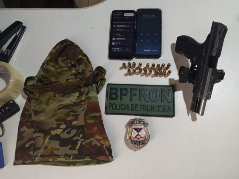 Polícia Militar desarticula quadrilha criminosa e apreende arma em Extrema