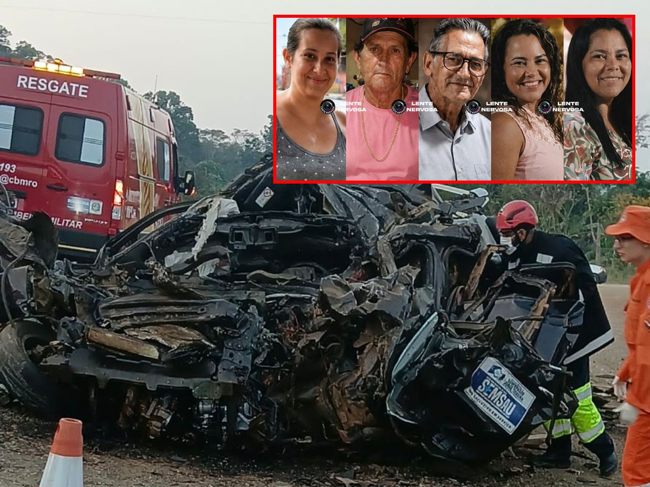 IDENTIFICADAS - Colisão frontal entre carreta e Fiat Toro resulta em cinco mortes na BR-364 - VÍDEO 1 IDENTIFICADAS - Colisão frontal entre carreta e Fiat Toro resulta em cinco mortes na BR-364 - VÍDEO
