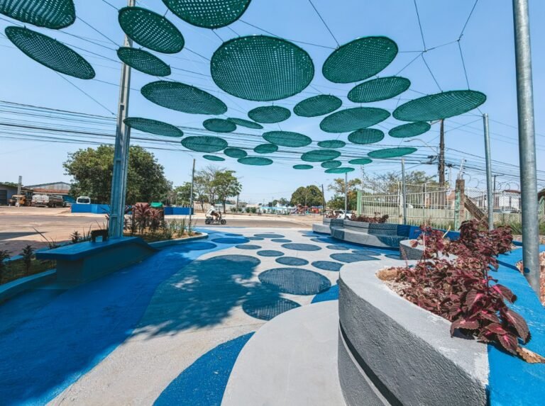 Pocket Park transforma antigo espaço degradado em novo ponto de convivência em Porto Velho