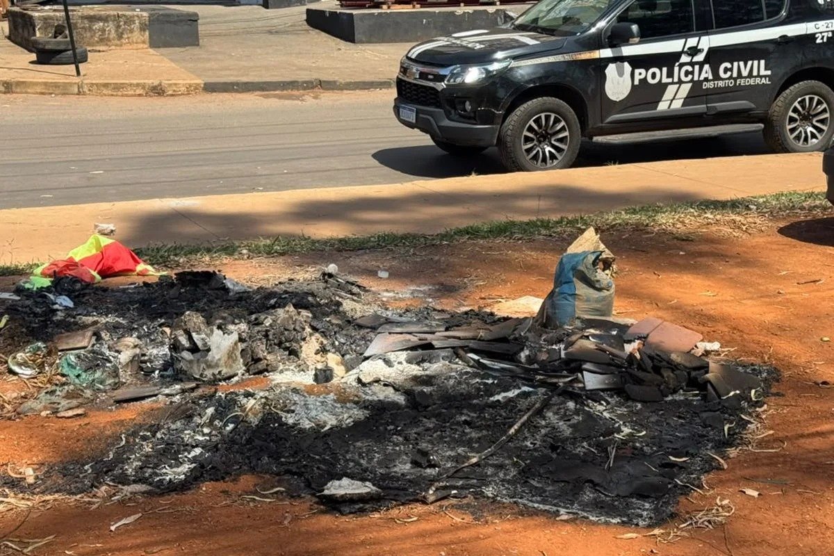 Recém-nascido carbonizado no DF: exame do IML aponta que bebê nasceu vivo - VÍDEO