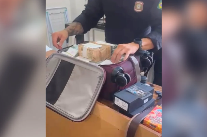PF acha malas recheadas com R$ 1 milhão em operação contra desvio de verba